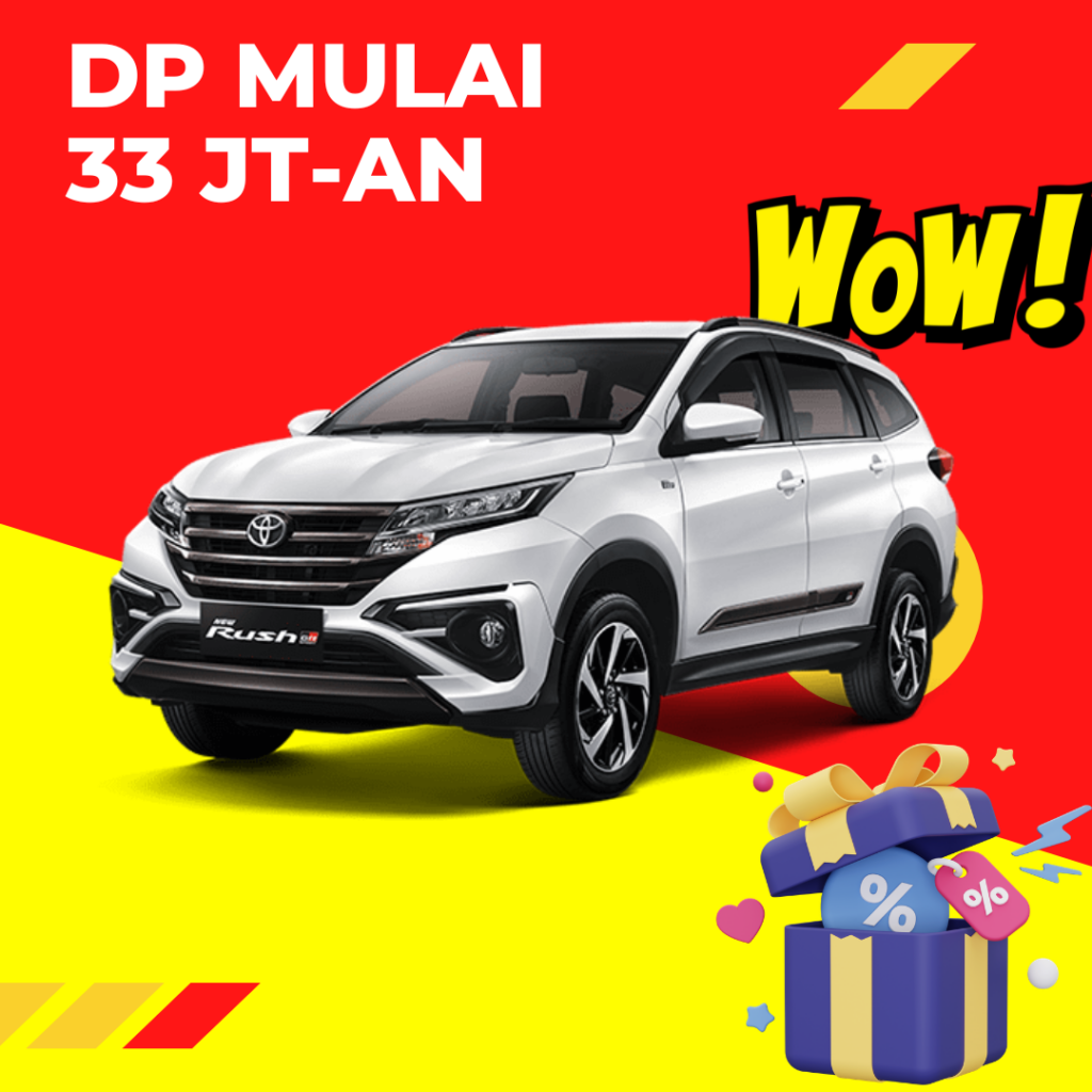 dealer daihatsu tangerang - harga rush - kredit rush